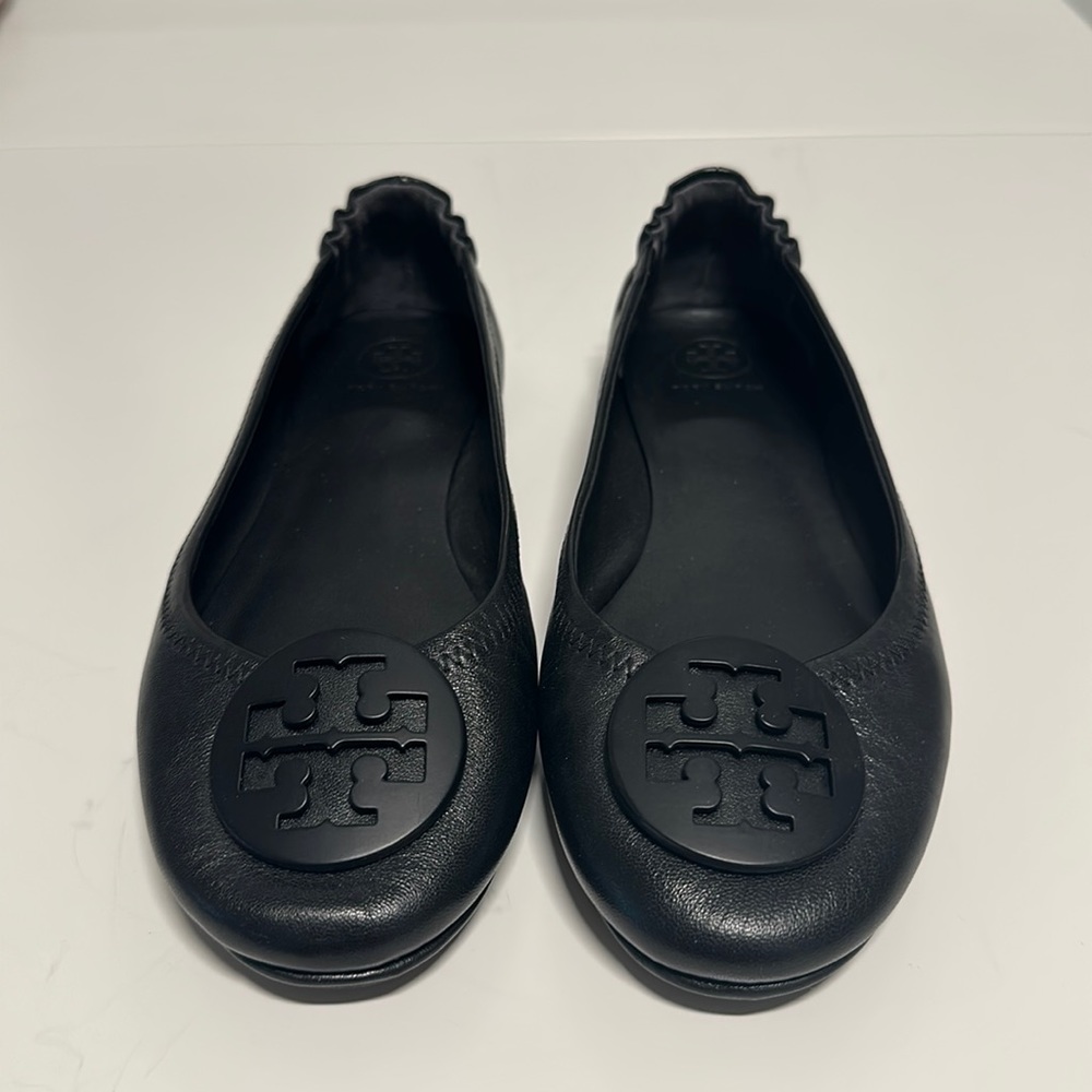 Tory Burch size 9.5 Black Ballet Flats